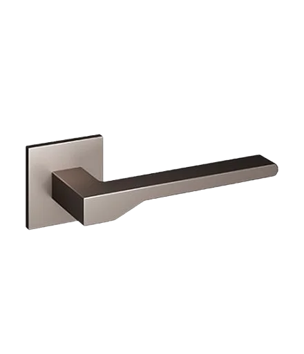 Ручки стандарт Ручка дверная Code Deco на квадратном основании H-30116-A-GRF 